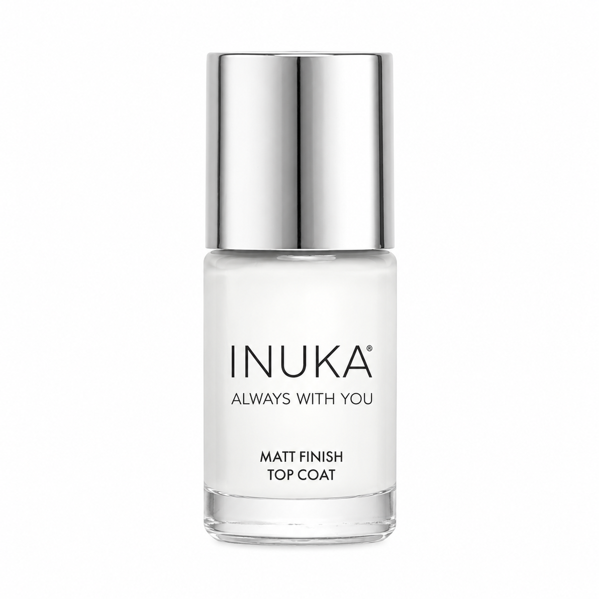 INUKA Colour Stay Matte Finish Top Coat 11ml