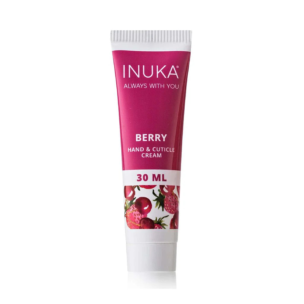 iNuka Hand & Cuticle Cream Berry 30ml