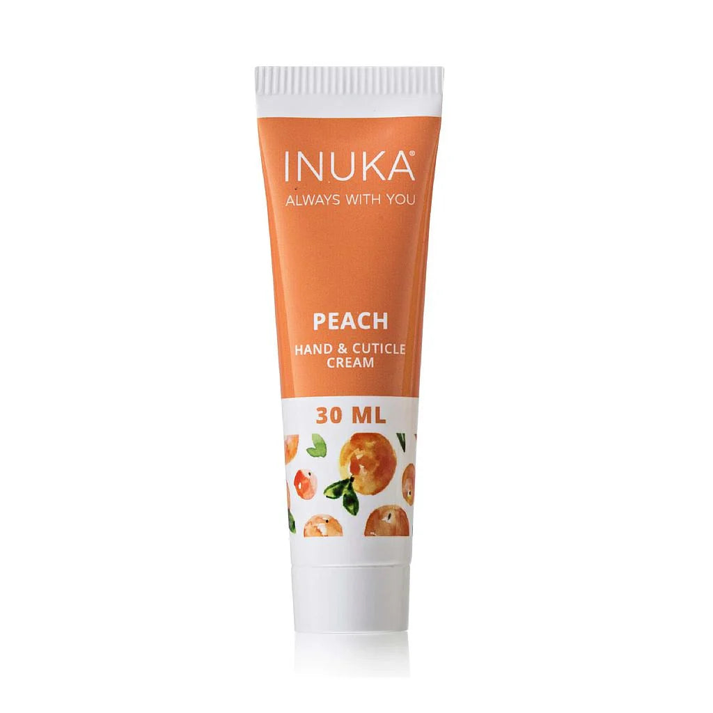 iNuka Hand & Cuticle Cream Peach 30ml