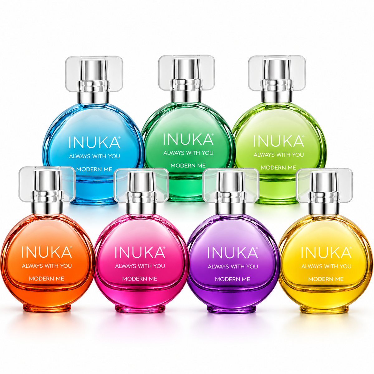 Seven INUKA Modern Me 35ml perfume colours